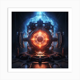 Proton fusion 15 Art Print