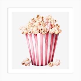 Popcorn In A Bag Art Print