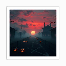 Halloween Art Print