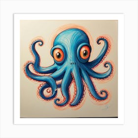 Octopus 96 Art Print