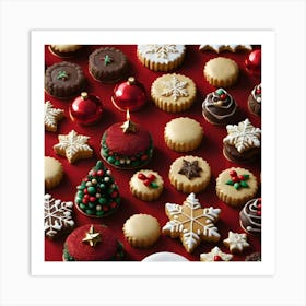 Christmas Cookies Art Print