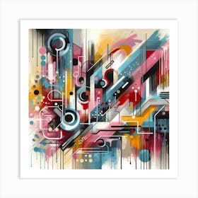Abstract Abstract Painting 1 Art Print