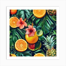 Tropical Fusion (2) Art Print