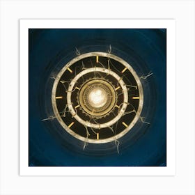 Celestial Spiral Art Print