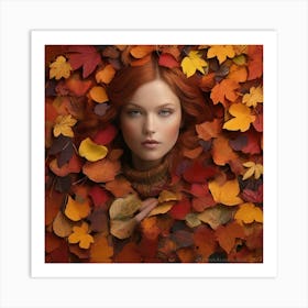 Autumn Leaves Art Print