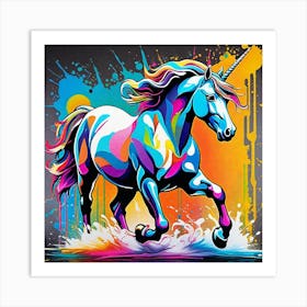 Unicorn 3 Art Print