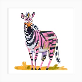 Mountain Zebra 04 Art Print