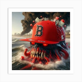 Monster Hat 1 Art Print