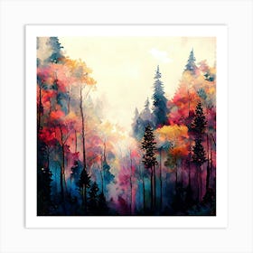 Autumn Forest 1 Art Print