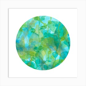 Watercolor Kelp Art Print