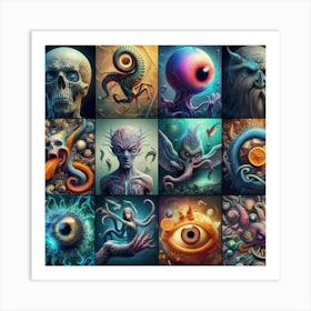 Octopus 8 Art Print