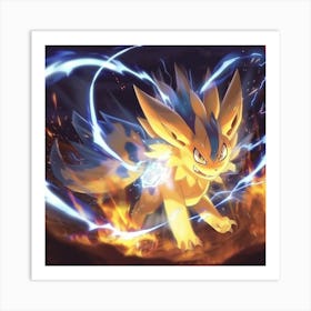 Pokemon Lvl 4 Art Print