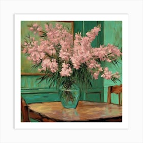 Oleanders, Vincent Van Gogh Dining Room 2 Art Print