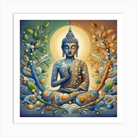 Buddha 51 Art Print