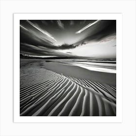 Sand Dunes Art Print