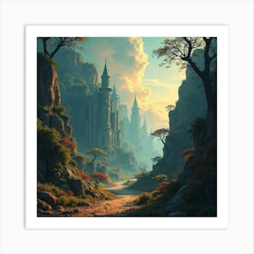 Land Of Gold Art Print