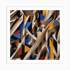 Abstract Painting 19 Art Print