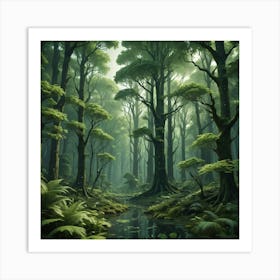 Forest 10 Art Print