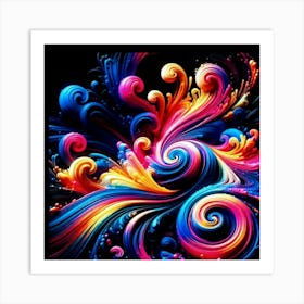 Abstract Painting 44 Poster