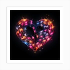 Love Neon (9) Art Print