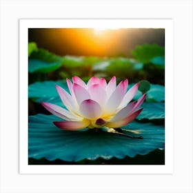 Lotus Flower 61 Art Print