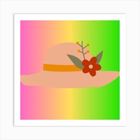 Hat Attractive Art Print