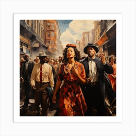 Freedom March Art Print