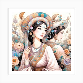 Exotic Beauty Artwork 115 Art Print