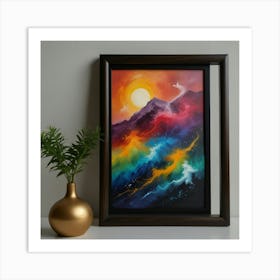 Abstract Painting 17 Art Print