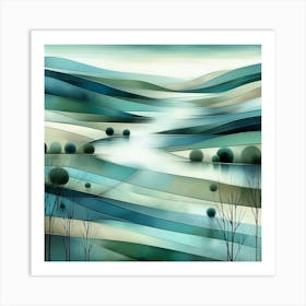 Moorlands Art Print