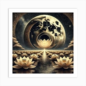 Lotus Flower 166 Art Print