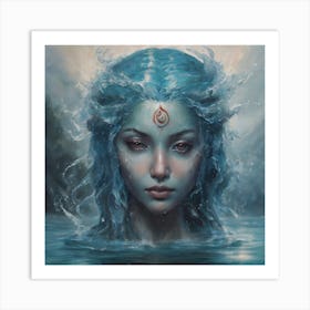 Mermaid 3 Art Print