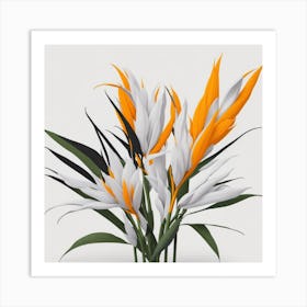 Bird Of Paradise myluckycharm Art Print