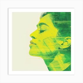 Portrait Of A Woman 25 Art Print