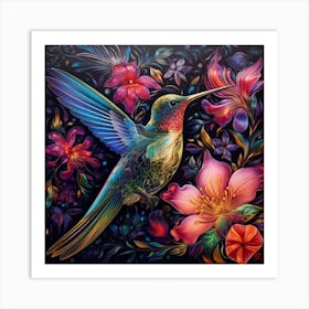 Hummingbird 3 Art Print