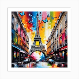 Paris Eiffel Tower 55 Art Print