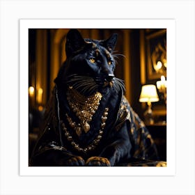 Lord Panther Art Print