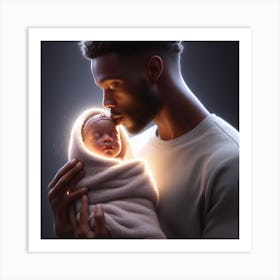 Baby Is Born Art Print