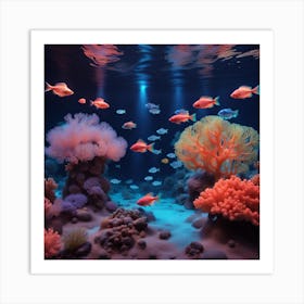 Coral Reef Art Print