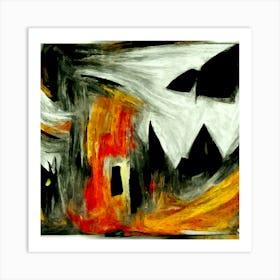 Jack O Lantern Art Print