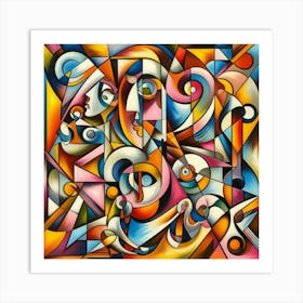 Abstract Painting 2 Art Print