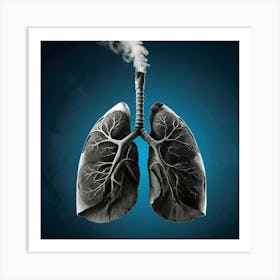 Lungs Stock Videos & Royalty-Free Footage 22 Art Print