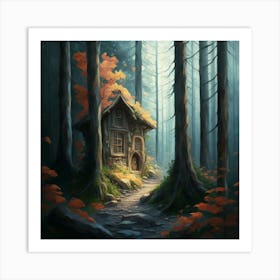 House In The Woods 9 Art Print