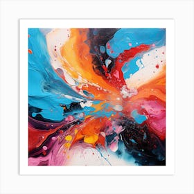 Abstract Painting 275 Art Print