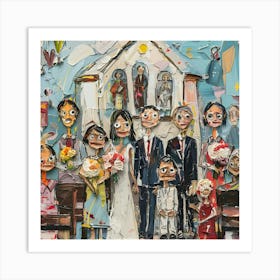 A Congregation of Joyful Hearts Art Print