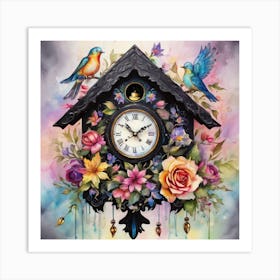 Cuckoo Clock Art Print