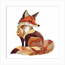 Fox Rethink Art Print