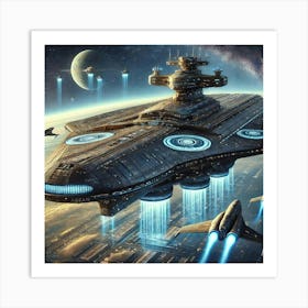 Harmony Class Carrier Art Print