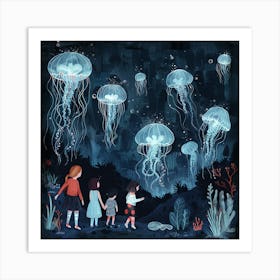 Jellyfish 11 Art Print