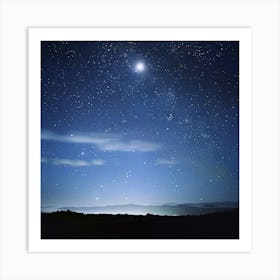 Stockcake Starry Night Sky 1719800121 Art Print